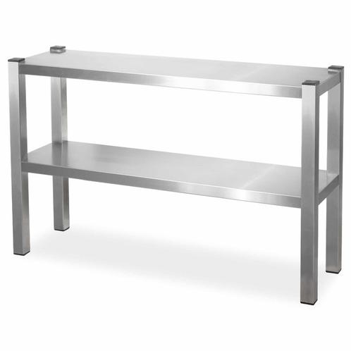 HCB Pro-line Dubbele etagère brug - 100 x 30 x 65 cm - RVS, Zakelijke goederen, Horeca | Keukenapparatuur, Nieuw in verpakking