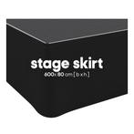 FORTEX Podiumrok strak 6m (b) x 80cm (h) StageMolton 320, Verzenden, Nieuw