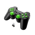Esperanza Gladiator EGG108G PC en PS3 controler  zwart groen, Computers en Software, Joysticks, Ophalen of Verzenden, Nieuw, Esperanza