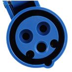 Benson 3-polige CEE koppeling - 16A - spatwaterdicht - bl..., Ophalen of Verzenden, Nieuw