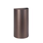 Moderne wandlamp Cacao | Rond | GU10 | Up en Down light, Ophalen of Verzenden, Nieuw, Metaal, Modern