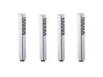 Veiling - 4x Alterna staafhanddouche vierkant chroom, Nieuw