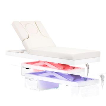 SPA MASSAGE BED AZZURRO 815A MET LED VERLICHTING, WIT beschikbaar voor biedingen