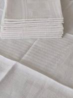 Servet (11) - 58 cm - 54 cm, Antiek en Kunst, Antiek | Kleden en Textiel