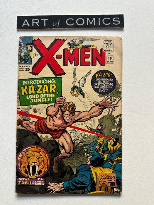X-Men #10 - 1st Silver Age Appearance Of Ka-Zar, Zabu The, Boeken, Strips | Comics