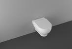 Wit randloos wandcloset inclusief softclose wcbril toiletpot