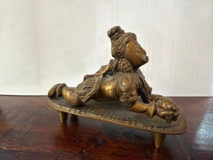 Een kruipende/baby Krishna. - Brons - India - 20e eeuw, Antiek en Kunst, Kunst | Niet-Westerse kunst