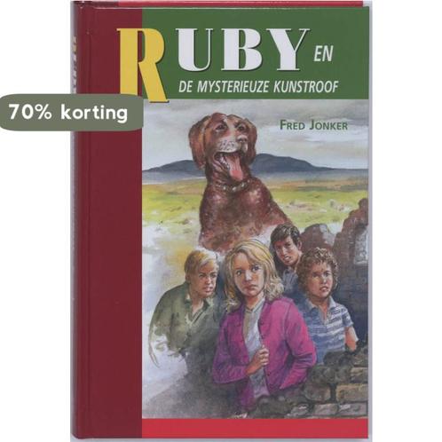 Ruby en de mysterieuze kunstroof 9789033121272 Frits Jonker, Boeken, Kinderboeken | Jeugd | 10 tot 12 jaar, Gelezen, Verzenden