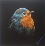 Tomasz Bednarski (1965) - Robin portrait, Antiek en Kunst