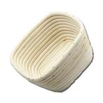 Rijsmandje Riet Vierkant 18x18cm (500 tot 750 gram deeg), Verzenden, Nieuw