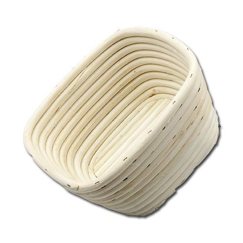 Rijsmandje Riet Vierkant 18x18cm (500 tot 750 gram deeg), Hobby en Vrije tijd, Taarten en Cupcakes maken, Nieuw, Verzenden