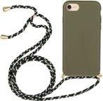 iPhone 6 Plus / 6S+ Crossbody TPU Hoesje met Koord Groen, Ophalen of Verzenden, Nieuw