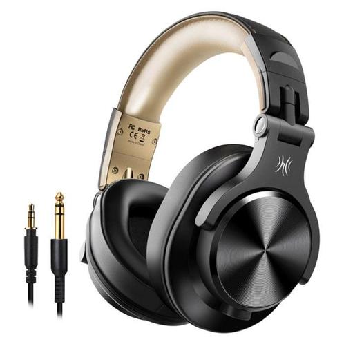 Fusion A70 Studio Bluetooth Koptelefoon met 6.35mm en 3.5mm, Telecommunicatie, Mobiele telefoons | Oordopjes, Nieuw, Verzenden