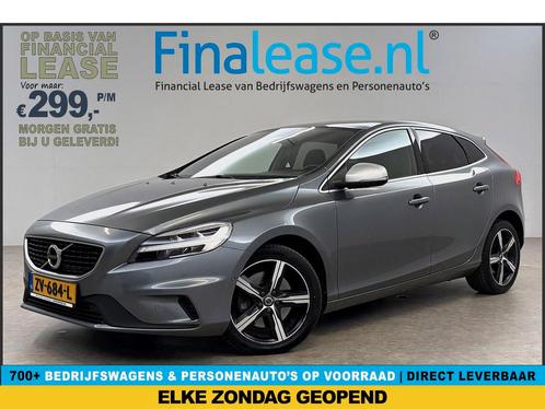 Volvo V40 1.5 T3 153PK Polar+ Sport Pano H/K LED Cam €299pm, Auto's, Volvo, Lease, Automaat, Overige carrosserieën, Benzine, Zilver of Grijs