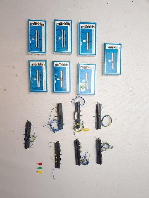 Märklin H0 - 7549 - Elektronica (7) - 7x Wissel, Hobby en Vrije tijd, Modeltreinen | H0