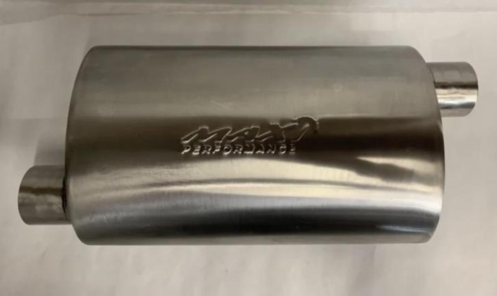 MAX Perforated Mesh Straight Flo Performance rvs uitlaat, Auto-onderdelen, Overige Auto-onderdelen, Nieuw, Ophalen of Verzenden