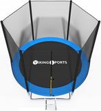 Viking Sports Trampoline 244 cm - Veiligheidsnet, Ladder..., Ophalen of Verzenden, Nieuw
