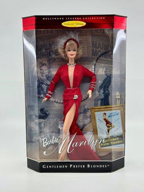 Mattel  - Barbiepop Barbie as Marilyn Monroe in Gentlemen, Antiek en Kunst, Antiek | Speelgoed