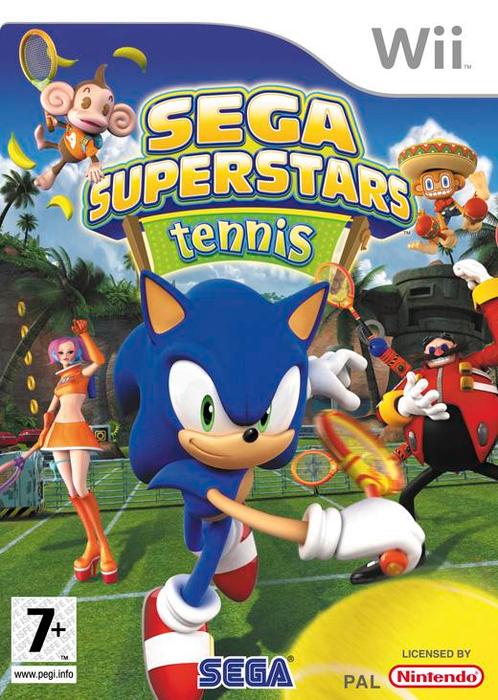 SEGA Superstars Tennis-Standaard (Wii) Gebruikt, Spelcomputers en Games, Games | Nintendo Wii, Zo goed als nieuw, Ophalen of Verzenden