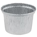 Aluminium Bakvorm Rond Ø7,2cm 100st., Verzenden, Nieuw