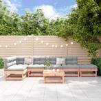 vidaXL 7-delige Loungeset massief douglashout, Tuin en Terras, Tuinsets en Loungesets, Verzenden, Nieuw, 7 zitplaatsen, Loungeset