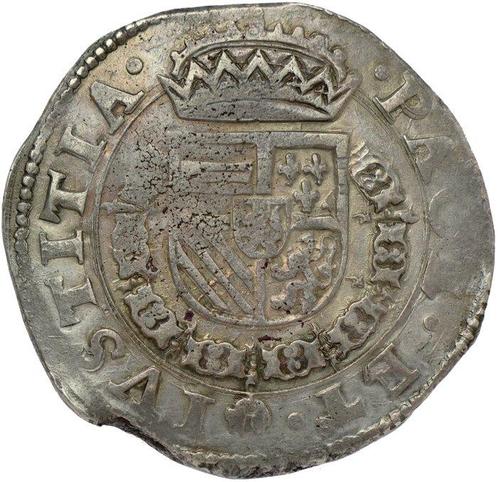 Spaans Nederland, Brabant, Antwerpen Filips II., Postzegels en Munten, Munten | Nederland