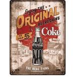 Enjoy the original refreshing coke reclamebord, Verzamelen, Merken en Reclamevoorwerpen, Verzenden, Nieuw