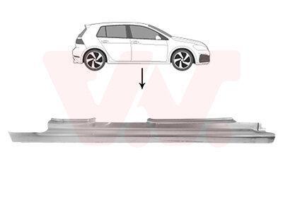 VW Golf 7 dorpen Rechts Snijdeel 5G4809052 5G4809052A, Auto-onderdelen, Carrosserie en Plaatwerk, Verzenden