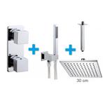 One-Pack inbouwthermostaatset vierkanttype 7 (30cm), Verzenden, Nieuw
