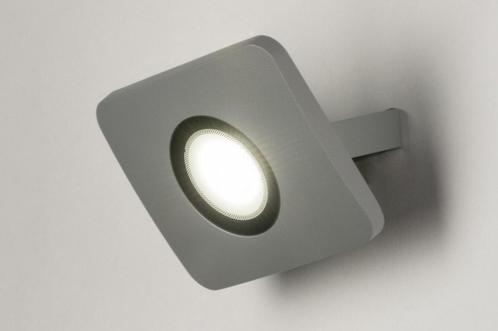 Rietveld Wandlampen - Betongrijs - Metaal, Aluminium, Huis en Inrichting, Lampen | Wandlampen, Verzenden