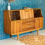 Highboard | Vintage | Jentique | Teak |  3548, Ophalen of Verzenden, Zo goed als nieuw, Teakhout