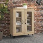 vidaXL Dressoir 69,5x34x90 cm bewerkt hout sonoma, Huis en Inrichting, Verzenden, Nieuw, 50 tot 100 cm, 25 tot 50 cm