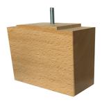 Gratis Verzending - Rechthoekige houten meubelpoot 11 cm, Huis en Inrichting, Nieuw, Modern, Ophalen of Verzenden, Hout