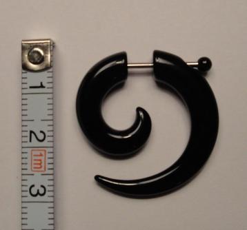 Fake Acrylic Stretcher Spiral Black