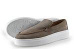 Giorgio instappers in maat 40 Beige | 10% korting, Kleding | Heren, Schoenen, Overige kleuren, Verzenden, Zo goed als nieuw, Overige typen