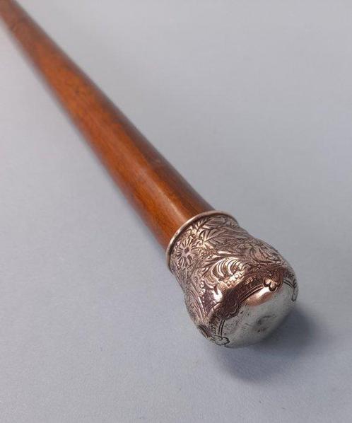 Wandelstok - Hout, Metaal, Antiek en Kunst, Antiek | Overige Antiek
