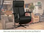 Leren sta-op-stoel Pure - Toledo Nero (zwart) - small -, Huis en Inrichting, Fauteuils, Bohemian, Industrieel, Modern, Scandinavisch