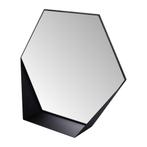 Gorillz Hive Wandspiegel met Plank - Hexagon Spiegel - 60 x, Huis en Inrichting, Verzenden, Nieuw