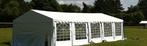 Partytent PVC Classic Plus 4x10x2 mtr in Wit (4x10 meter), Verzenden, Nieuw, 2 meter of meer, Partytent