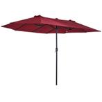 TRUUSK e Parasol, Tuinparasol, Marktparasol, Dubbele Parasol, Tuin en Terras, Parasols, Verzenden, Nieuw