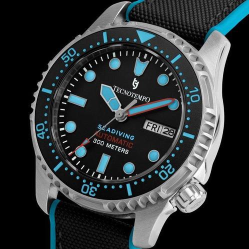 Tecnotempo - Seadiving 300M - Automatic- Limited Edition -, Sieraden, Tassen en Uiterlijk, Horloges | Heren