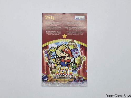 Nintendo Gamecube - Paper Mario: The Thousand Year Door - Vi, Spelcomputers en Games, Games | Nintendo GameCube, Gebruikt, Verzenden