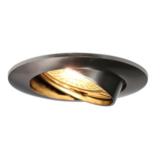 LED Inbouw spot Ø73mm | Geborsteld RVS | 5,5W | Dimbaar, Huis en Inrichting, Lampen | Plafondlampen, Ophalen of Verzenden