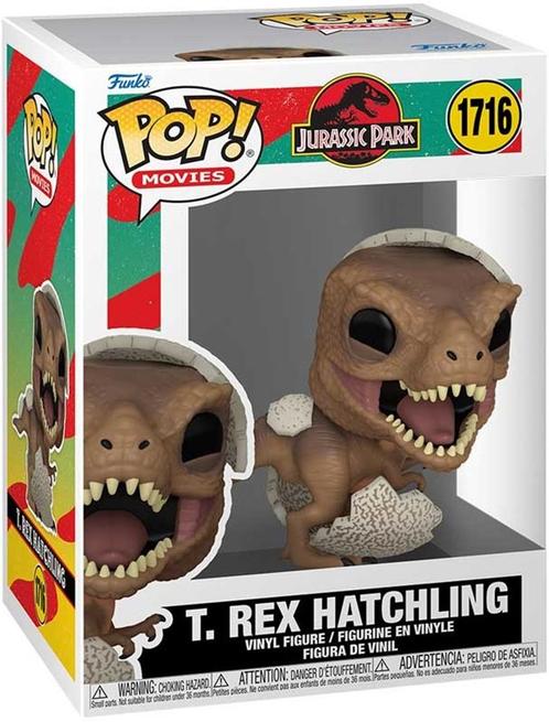 Funko Pop! - Jurassic Park T.Rex Hatchling #1716 | Funko -, Verzamelen, Poppetjes en Figuurtjes, Nieuw, Verzenden