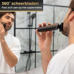 Tweedekans | Wellshave 4 in 1 Scheerapparaat Mannen - Met, Ophalen of Verzenden, Zo goed als nieuw, Zwart