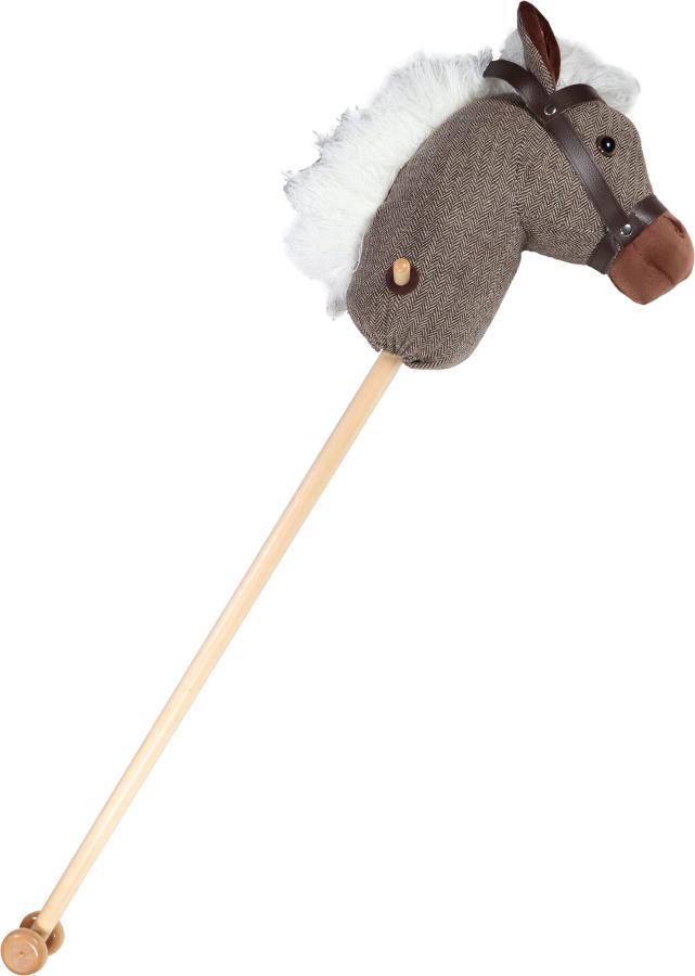 Tryco Milo Bruin Stokpaard met Geluid TR-120114, Kinderen en Baby's, Speelgoed | Babyspeelgoed, Nieuw, Verzenden