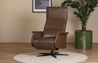 Leren Relaxfauteuils – Maat Small, Huis en Inrichting, Fauteuils, Nieuw, Leer, Ophalen of Verzenden