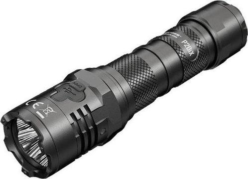 Oplaadbare led zaklamp Nitecore P20iX Tactische Zaklamp, Caravans en Kamperen, Kampeeraccessoires, Verzenden