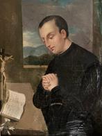 Italiaanse school (XVIII) - San Luigi Gonzaga - NO RESERVE