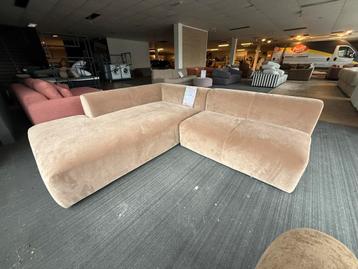 Hoekbank Coconut Regency stof velvet goud sofa nieuw model beschikbaar voor biedingen